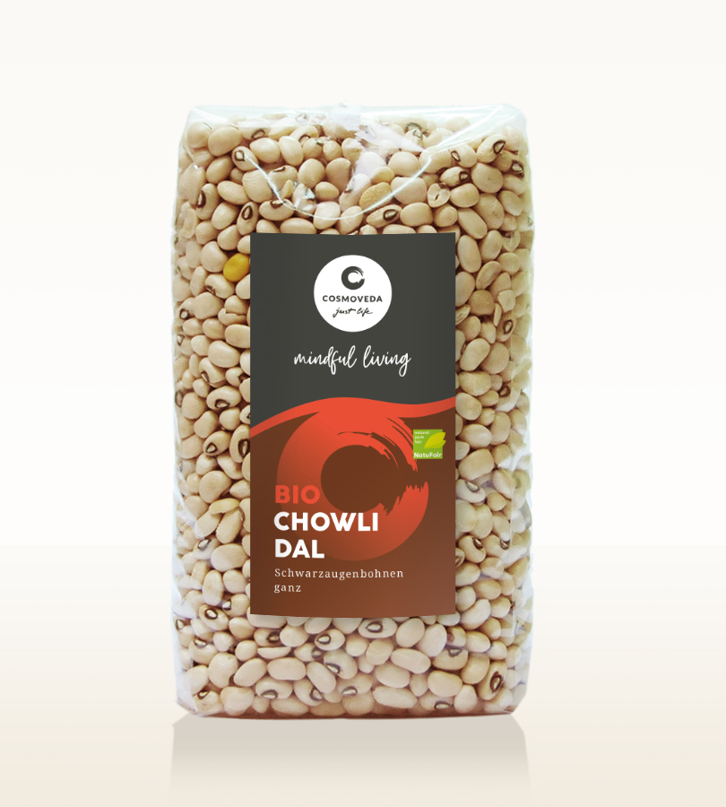 BIO Chowli Dal - Schwarzaugenbohnen