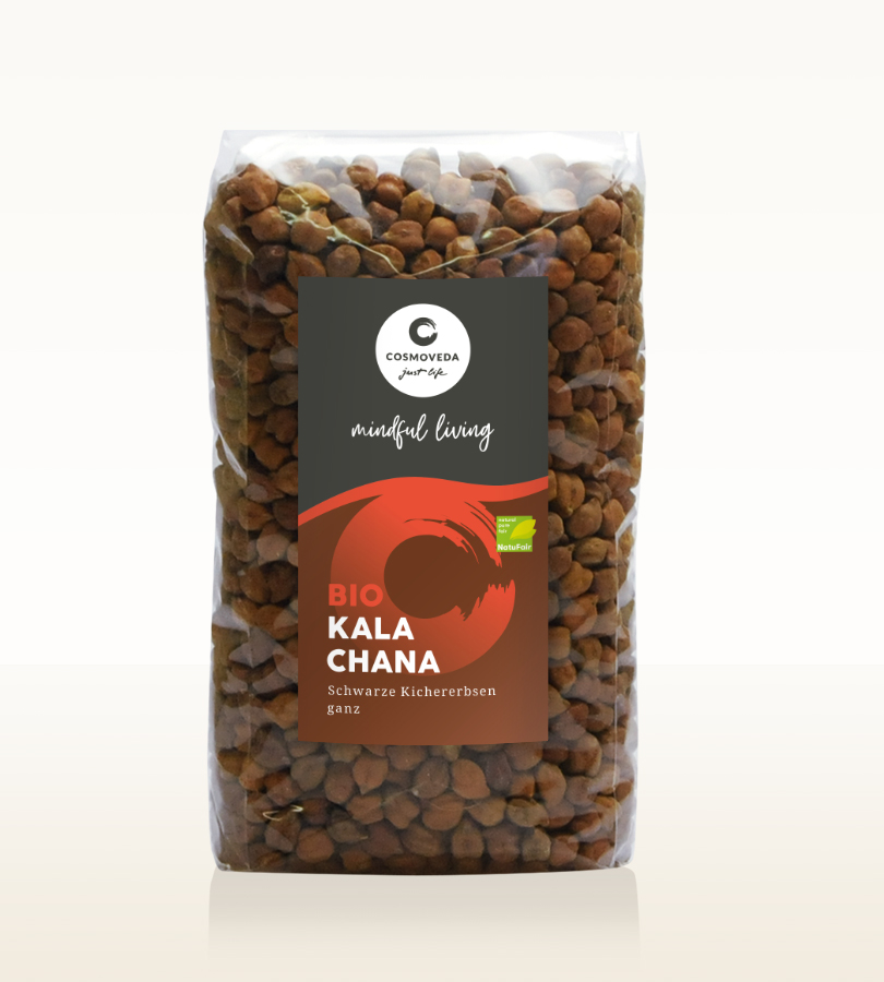 BIO Kala Chana - schwarze Kichererbsen