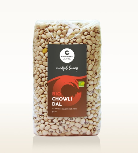 BIO Chowli Dal - Schwarzaugenbohnen