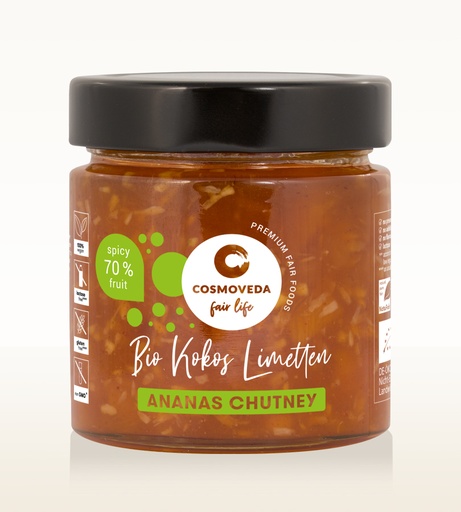 [124919-DE] BIO Kokos Limetten Ananas Chutney